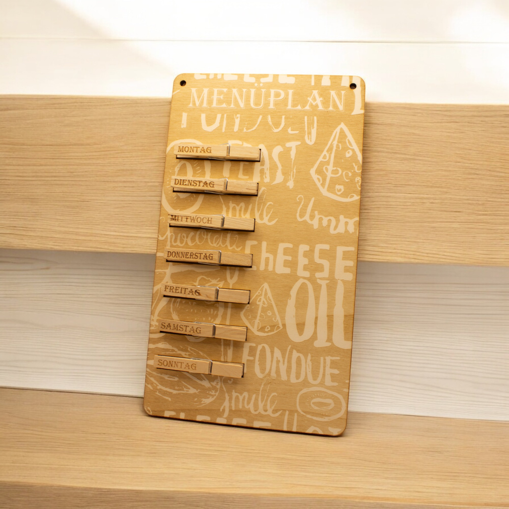 [EvGe-La-509] Menüplan-Organizer Mo-So